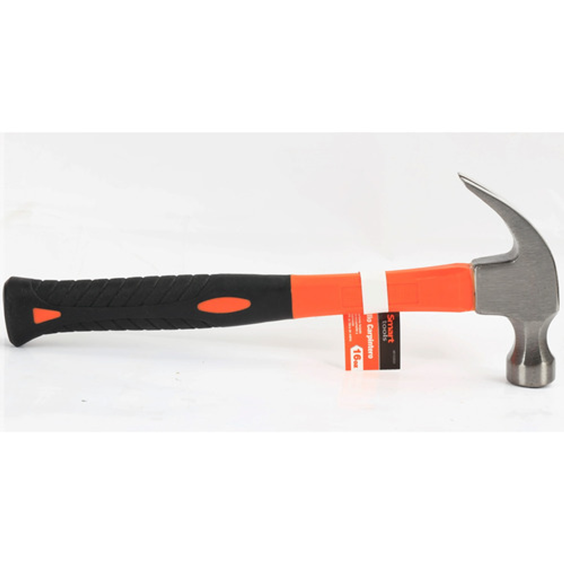 Martillo Carpintero 16 Oz Mango Fibra de Vidrio Smart Tools 6103020 2