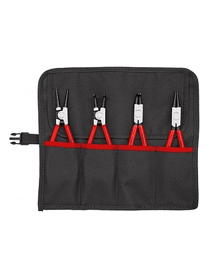 Juego Profesional de 4 Alicates para Seguros Interiores y Exteriores Knipex