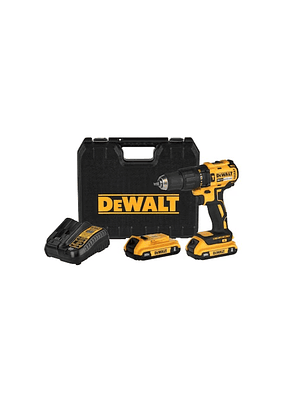 Kit Taladro Percutor/Atornillador Inalámbrico DEWALT 20V MAX 1/2