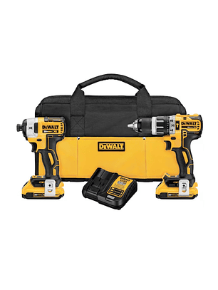 Kit Dewalt 20V MAX Taladro Percutor 1/2