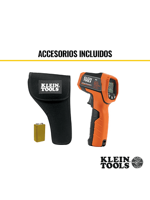 Termómetro Infrarrojo de Doble Láser IR5 - Precisión Profesional KLEIN TOOLS