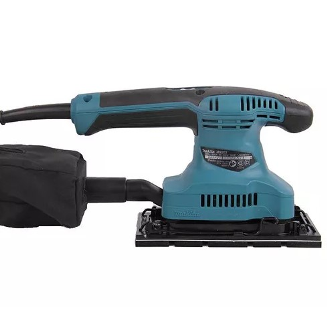 Makita Lijadora Orbital 190W MT M9203 con Recolección de Polvo 3-5/8