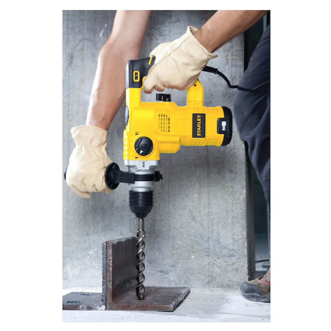 Rotomartillo Stanley SDS Plus 3.5J 1250W STHR1232K - Potente y Preciso 5