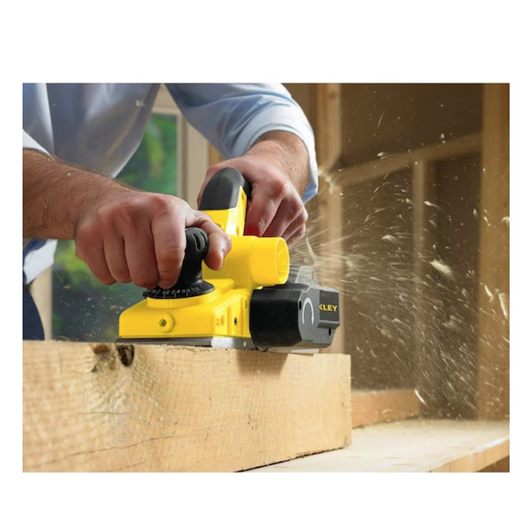 Cepillo Eléctrico Stanley 750W 2mm para Carpintería Precisa STPP7502-B2C 6