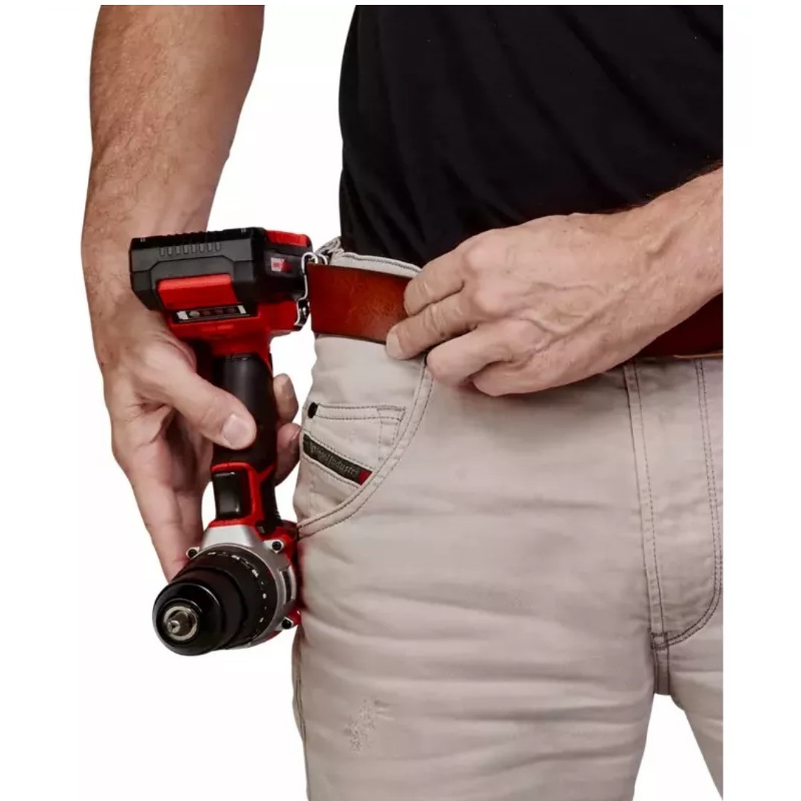 Taladro inalámbrico Einhell TE-CD 18/40 Li Kit 18V con luz LED y 2 velocidades 4