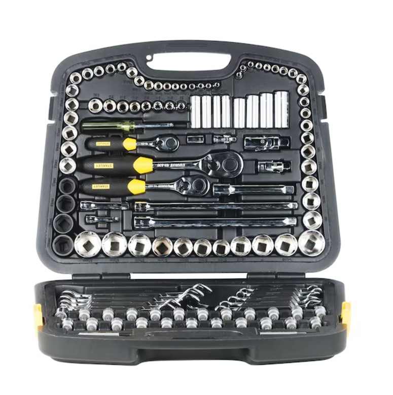 Juego de Herramientas Stanley 120 Piezas para Mecánicos  1