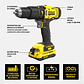 Kit Taladro Percutor Inalámbrico Stanley 20V con 2 Baterías y Maleta - Miniatura 2