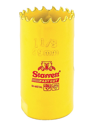 Sierra Copa Starrett A/R 29mm Acero de Alta Precisión