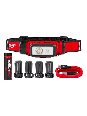 Linterna Recargable para Casco Milwaukee 2163-21 600 Lúmenes