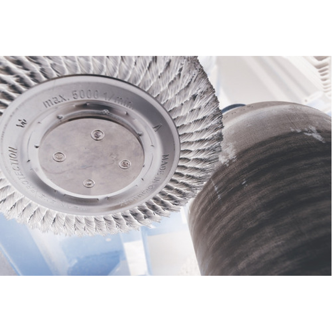 Cepillo Circular de Alambre Inoxidable 4.5