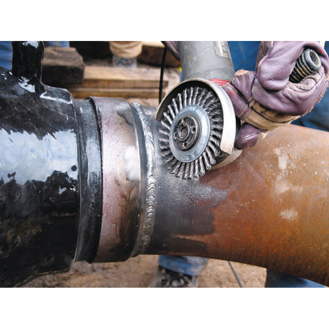 Cepillo Circular de Alambre Acero 7