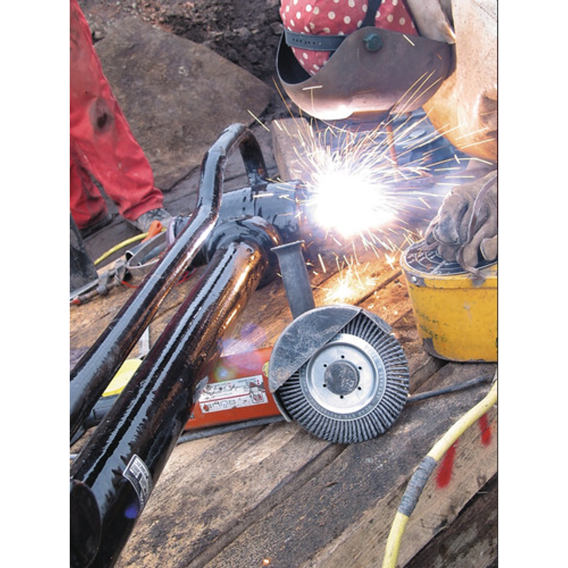 Cepillo Circular de Alambre Inoxidable 4 1/2