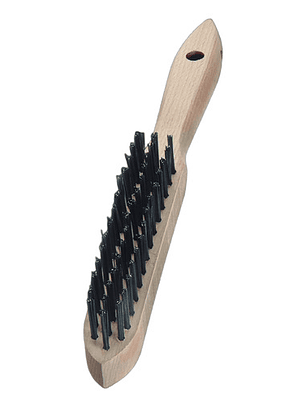 Escobilla de Acero Lessmann 100031 con Mango Germany - Cepillo Profesional para Limpieza y Desbaste