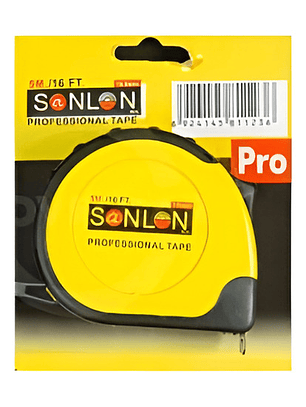 Huincha de Medir 3 Metros Profesional 1/2 Pulgada Resistente