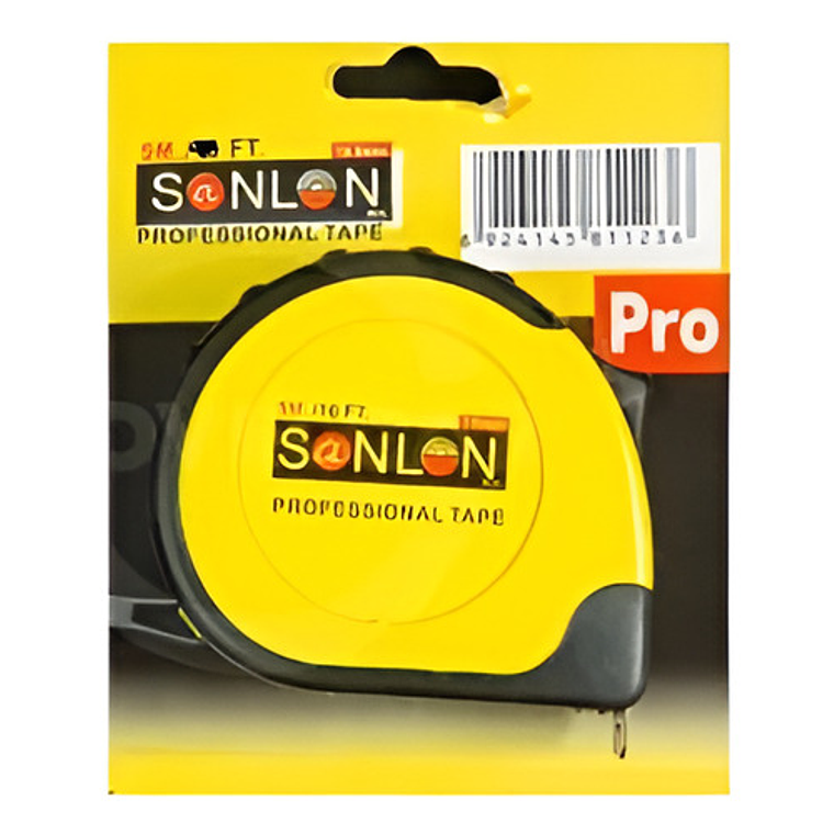 Huincha Profesional de Medición 3 Metros con Medidas en 3/4 Pulgadas 1