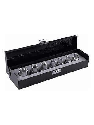 Juego de Dados Torx Hembra Force 1/2