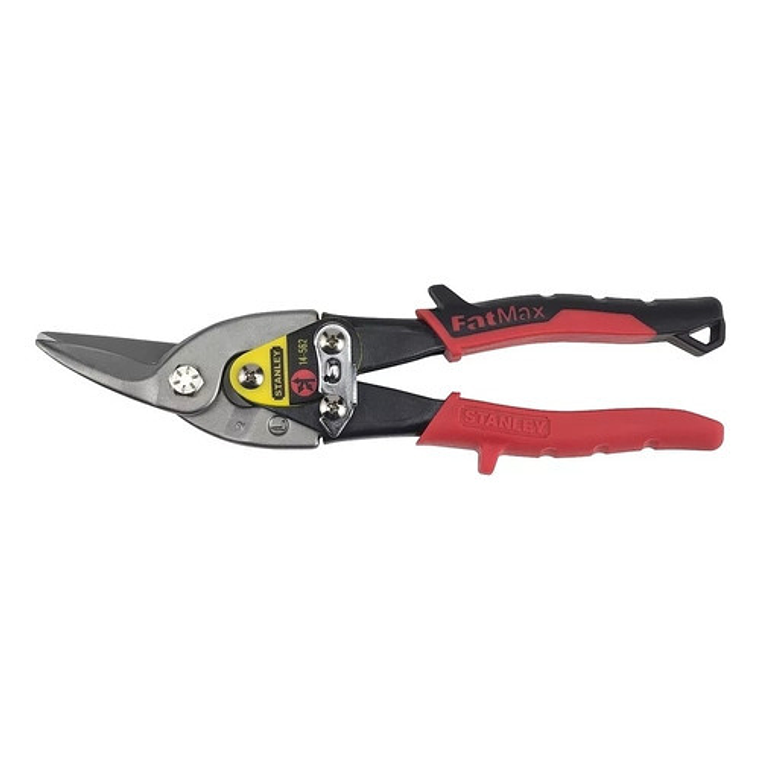 Tijera de Aviación para Zurdos Stanley 14-562 Hoja Cromo Duradera 2