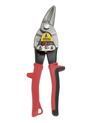 Tijera aviador izquierda Stanley 14-562, corte preciso y duradero