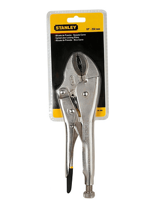 Pinza de Presión Boca Curva 10