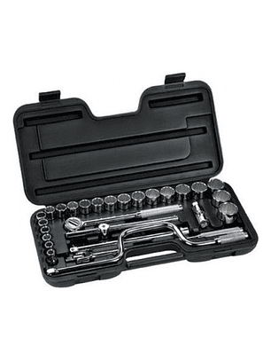 Set de Tubos y Dados Stanley 1/2