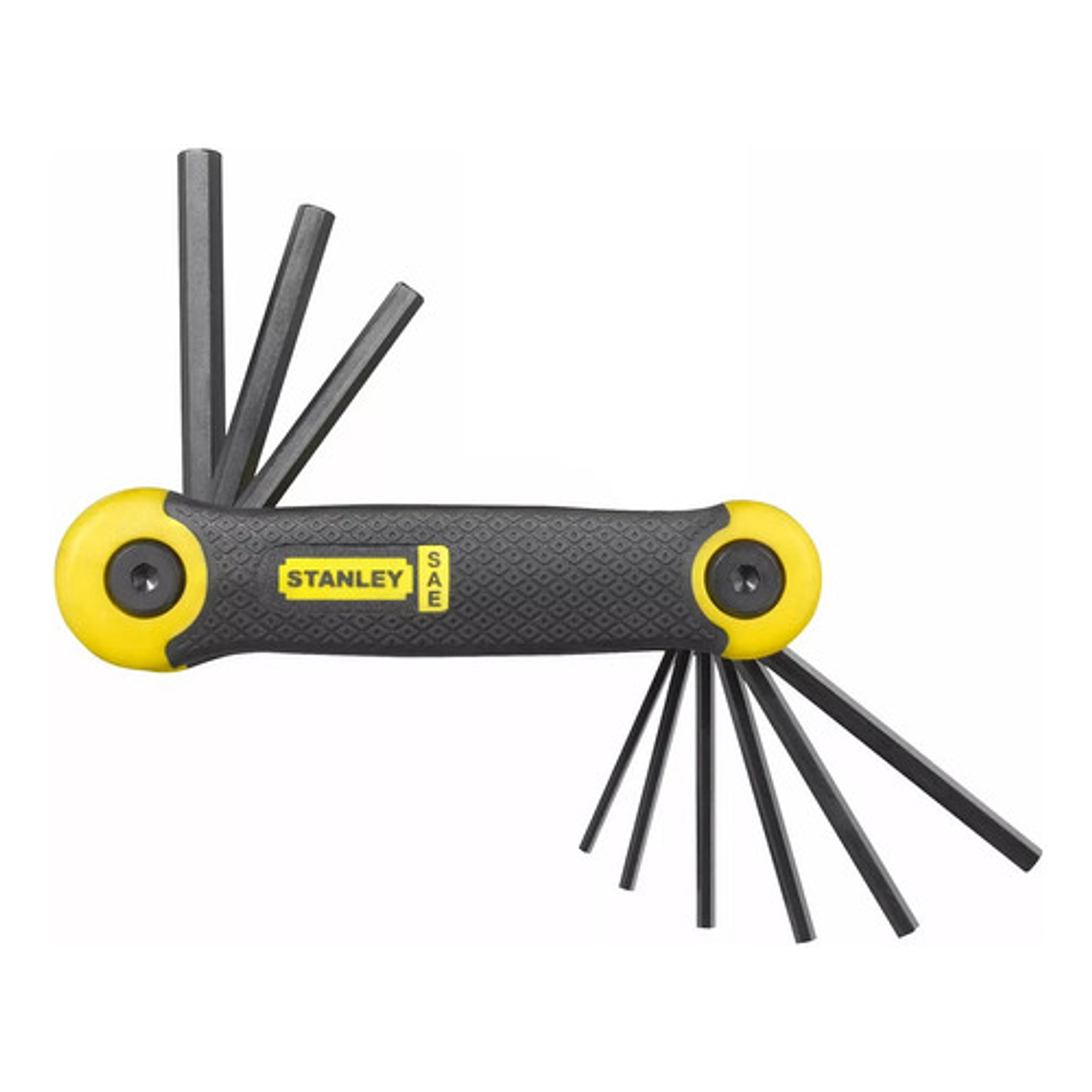 Juego Profesional de 9 Llaves Allen Hexagonales Stanley SAE 69-265 1