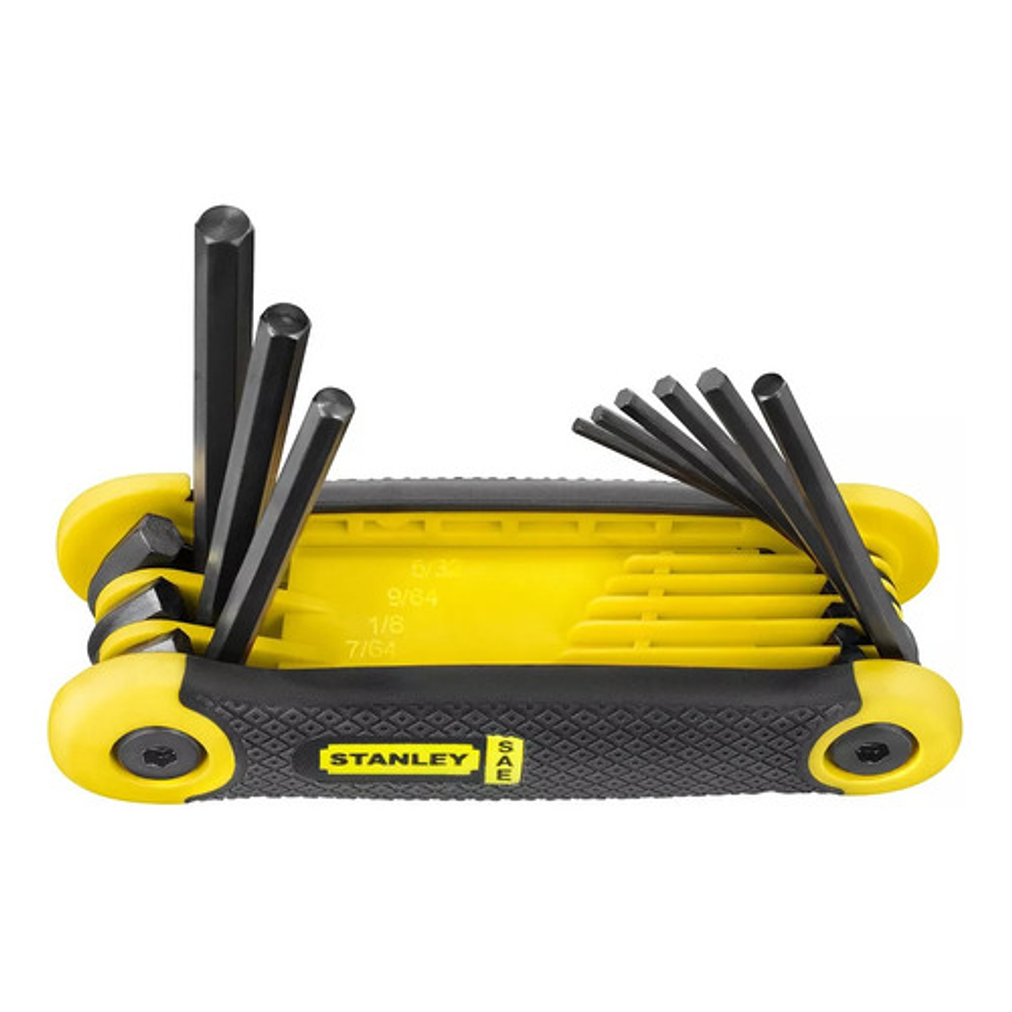 Juego Profesional de 9 Llaves Allen Hexagonales Stanley SAE 69-265 2
