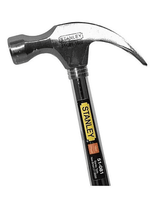 Martillo Profesional Stanley 16 Oz con Mango de Acero - Modelo 51-081
