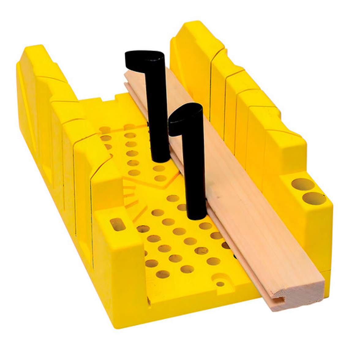 Caja de Ingletes Profesional Stanley 20-112 para Cortes Angulares Preciso 2