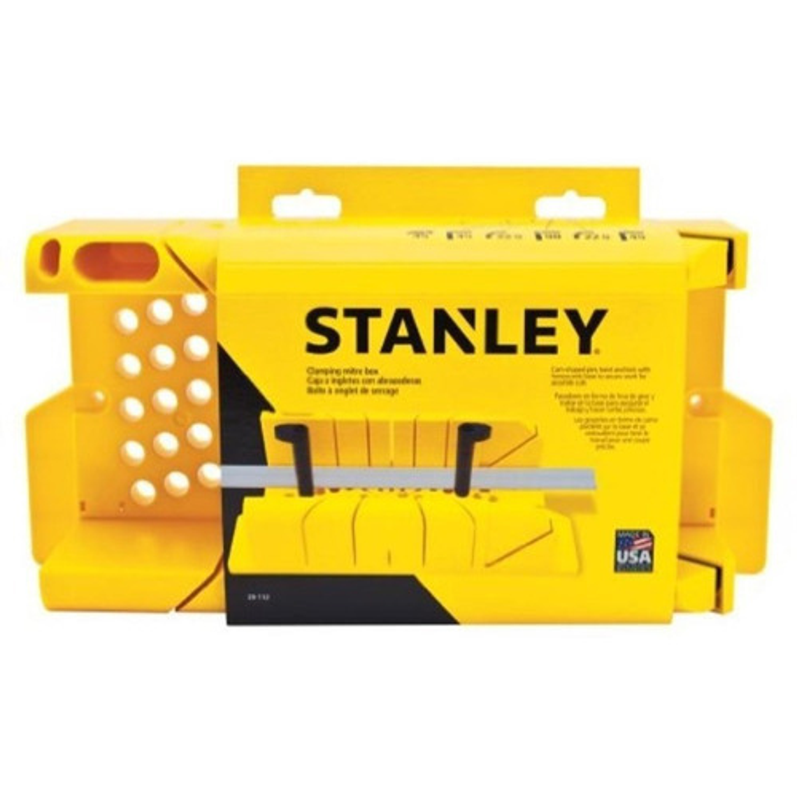Caja de Ingletes Profesional Stanley 20-112 para Cortes Angulares Preciso 4
