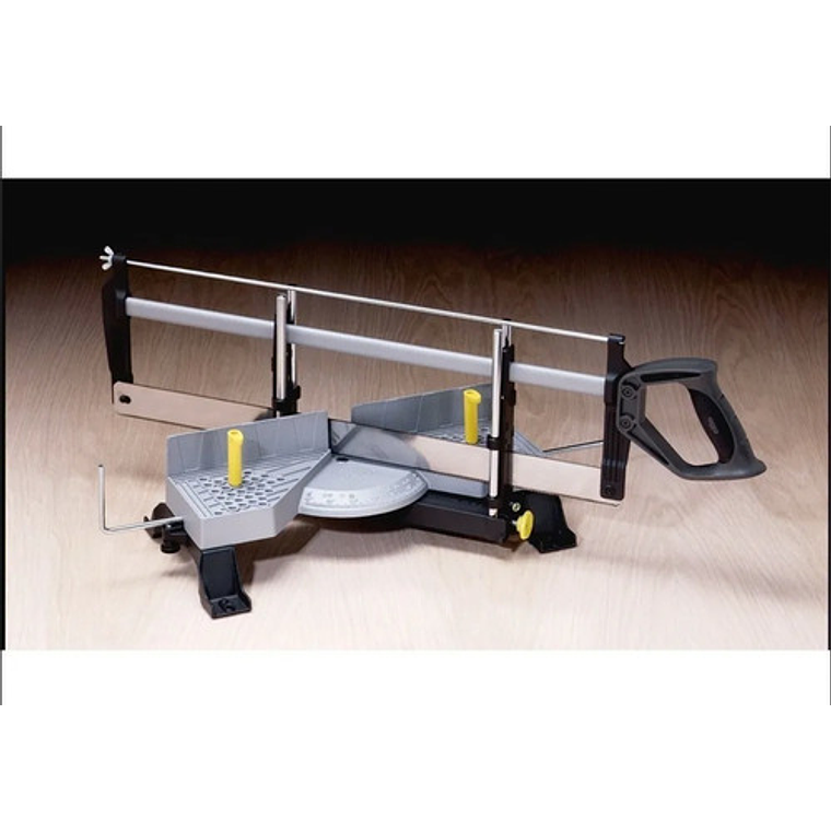 Caja Inglete Stanley 20800 con Prensa y Serrucho de Costilla 3