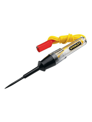 Probador de Circuitos Eléctricos 6V-12V Stanley 78-207 con Mango Aislado