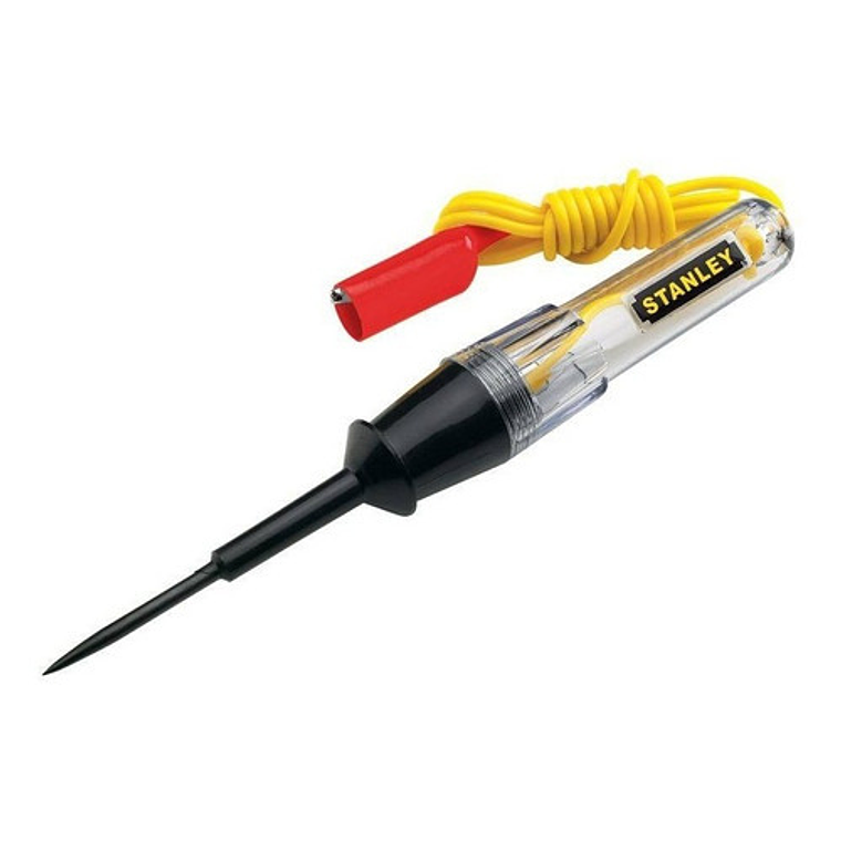 Probador de Circuitos Eléctricos 6V-12V Stanley 78-207 con Mango Aislado 1