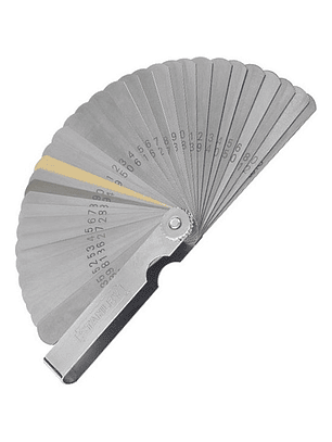 Juego de Calibres de 32 Hojas Stanley 78221 - Medición Precisa para Taller