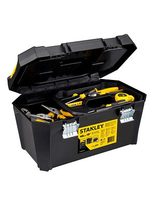 Caja de Herramientas Stanley 17L STST80346-40 Resistente y Portátil