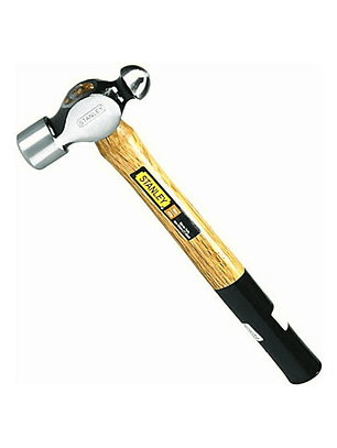 Martillo Mecánico Stanley 2.5 lb con Mango de Madera y Cabeza de Bola 54-194