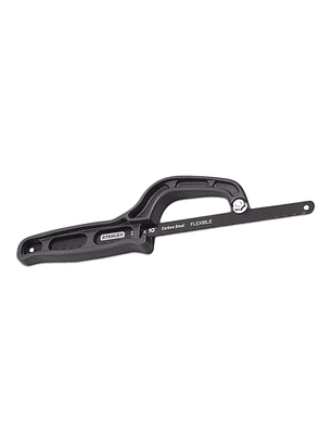 Mini Arco Segueta Plástica 10'' Stanley - Herramienta Manual de Corte Preciso