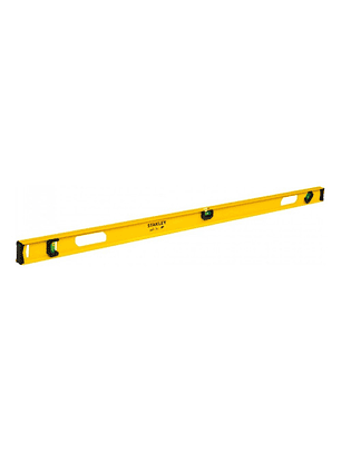 Nivel de Aluminio Stanley 48'' (121 cm) con 3 Aguas - Alta Precisión