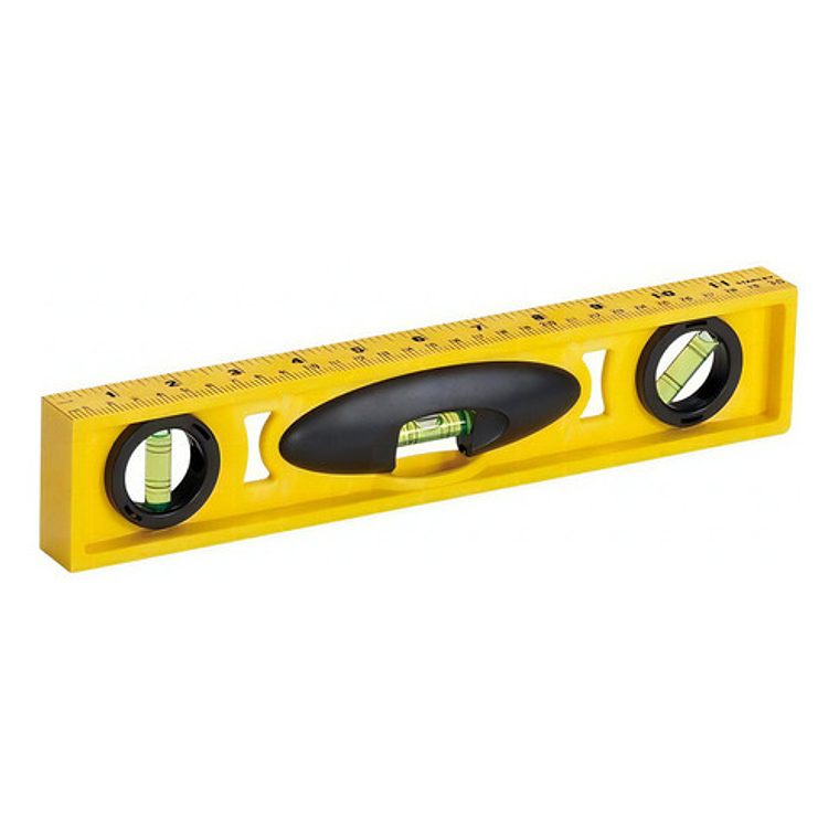 Nivel de Resina Stanley 30cm con 3 Burbujas - Precisión Profesional 42-466 1