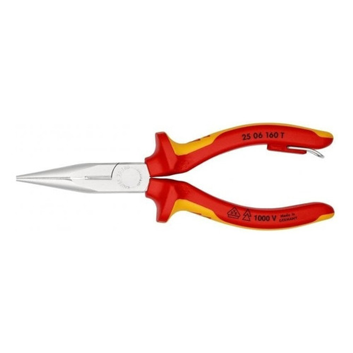 Alicate Punta Media Caña Aislado 6
