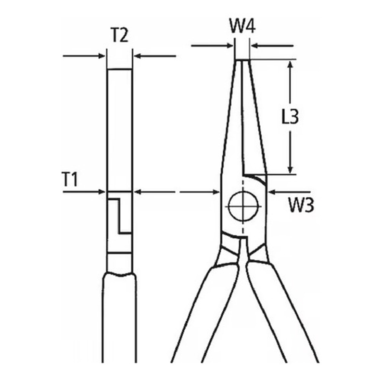 Alicate Punta Cigüeña 6 Pulgadas Knipex - Precisión y Durabilidad 2