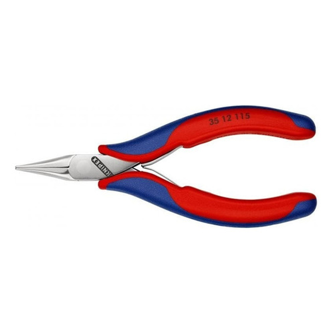 Alicate de Punta Plana Knipex 4.5'' Profesional para Electricistas 2