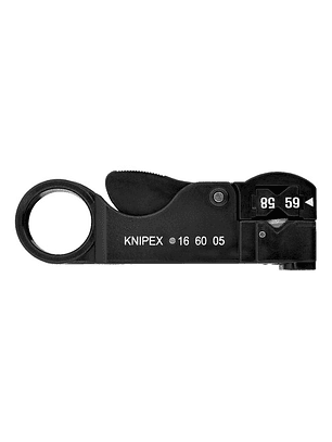Pelacables para Cables Coaxiales RG 58, RG 59 y RG 62 - Knipex 166005SB