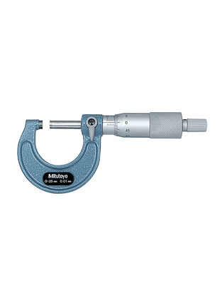 Micrómetro Exterior Mitutoyo 25-50 mm Modelo 103-138 - Precisión Profesional