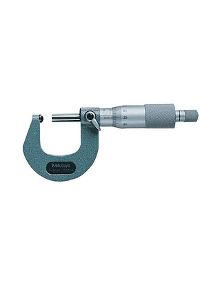 Micrómetro Exterior Esférico Mitutoyo 0-25 mm Precisión Alta