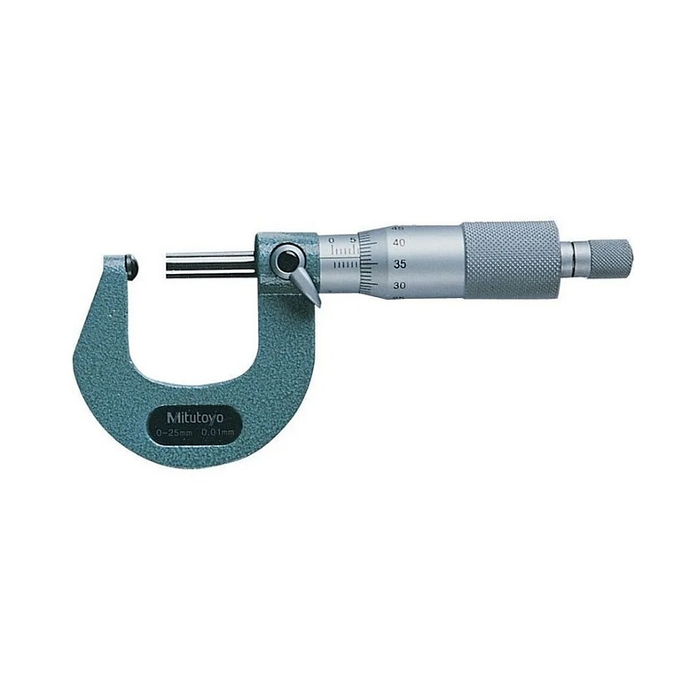 Micrómetro Exterior Esférico Mitutoyo 0-25 mm Precisión Alta 1
