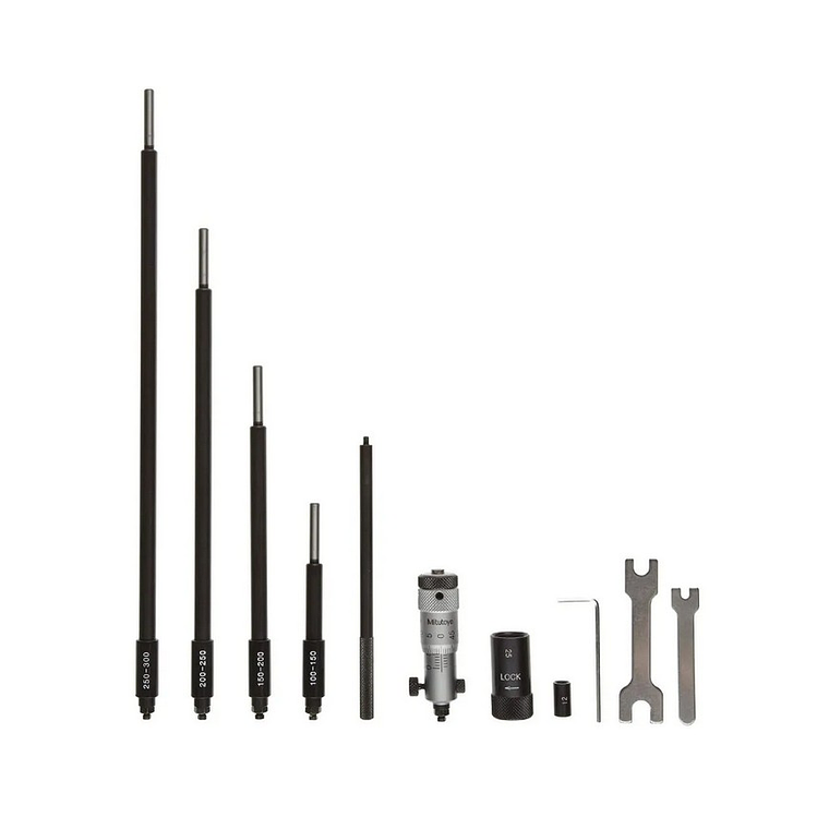 Micrómetro Interior Mitutoyo 25-50 mm con Varillas Intercambiables 1