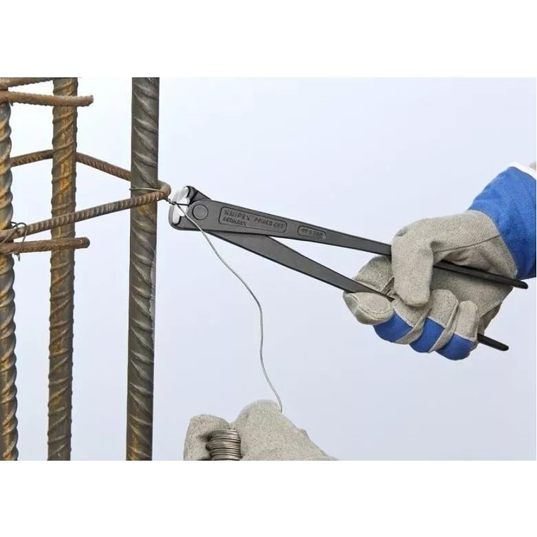 Tenaza para armadores KNIPEX 9910300 de 12 pulgadas – Corte y torsión eficiente 5