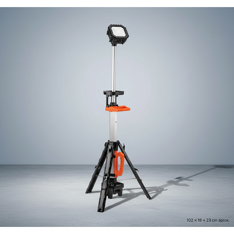 Torre de Iluminación LED Recargable 10.000 Lúmenes 5