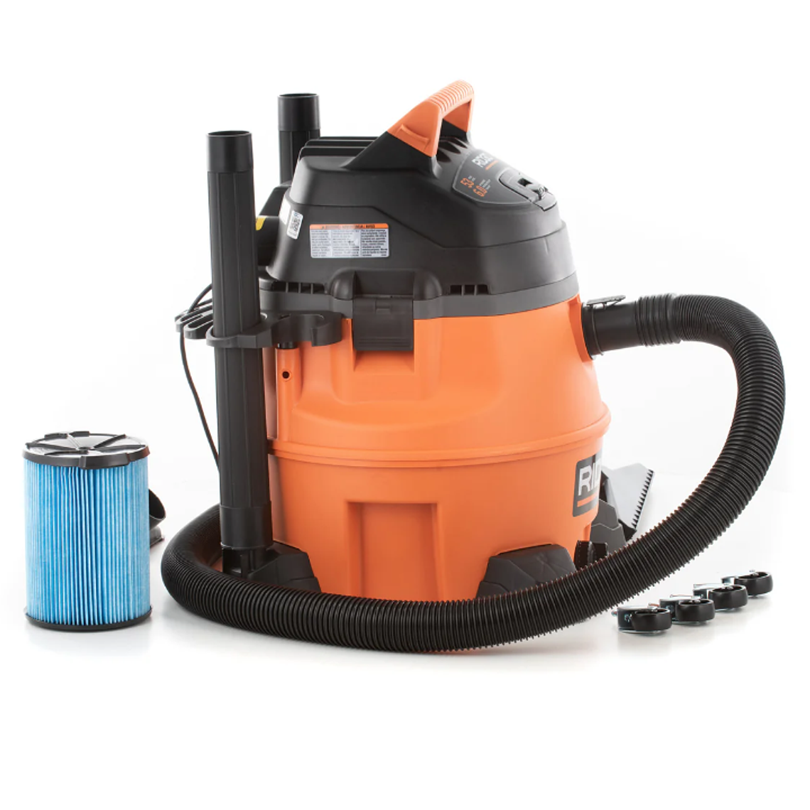 Aspiradora Industrial RIDGID 50898 WD-1455 - 53 Litros - 6 HP - Aspira Polvo, Agua y Sopla 4