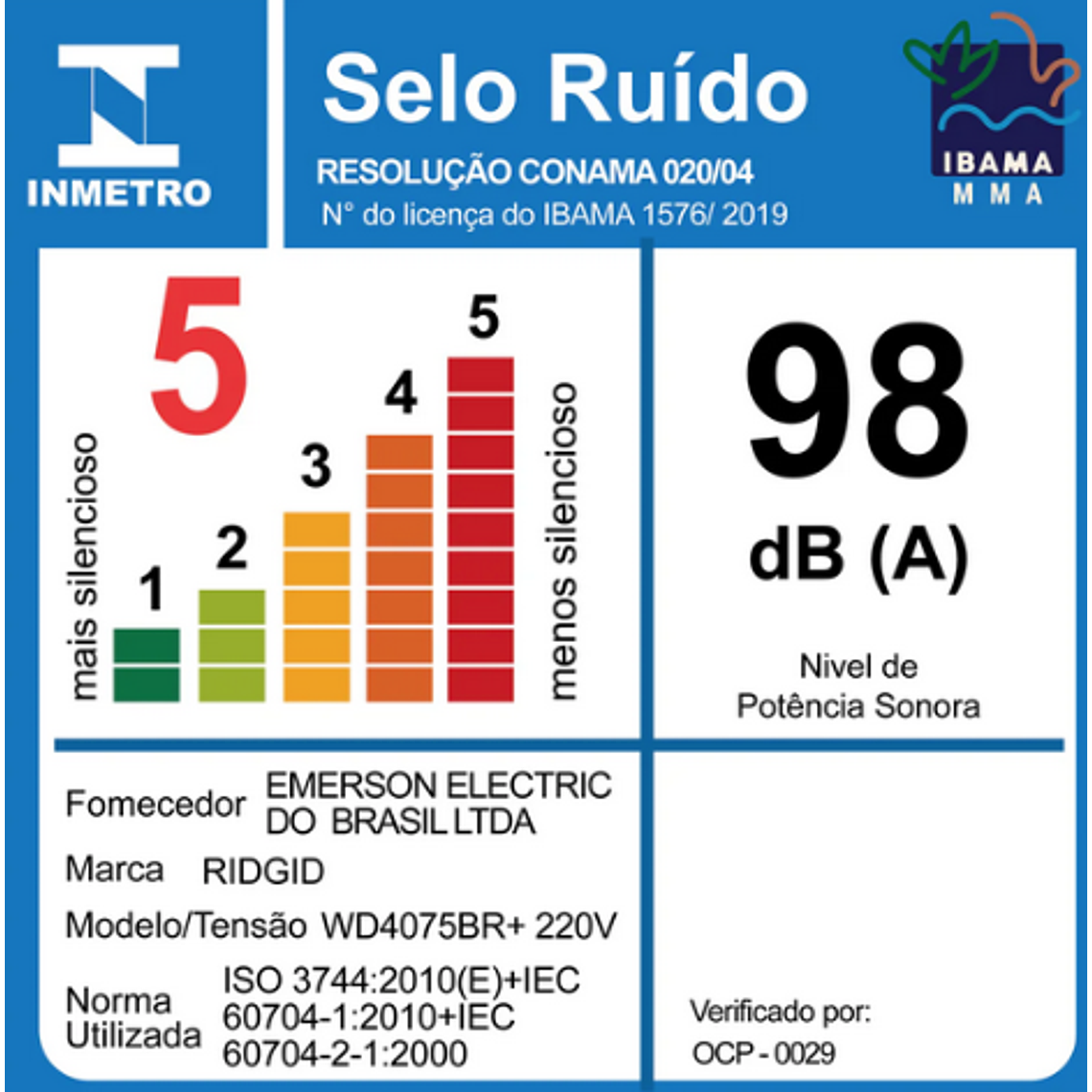 Aspiradora Industrial RIDGID 50883 WD-4075 - 15 Litros - 5 HP - Aspira Polvo, Agua y Sopla 8